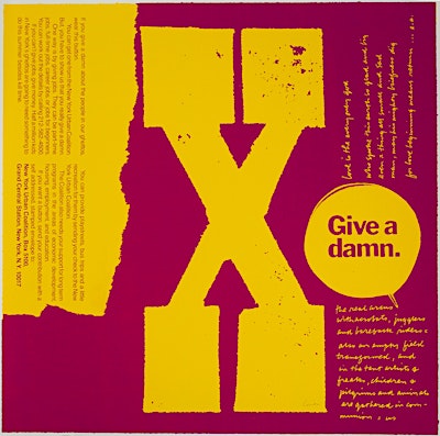 x   give a damn