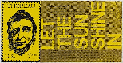 the stamp of thoreau